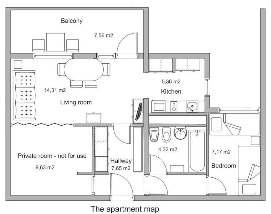 Eurit Apartment Shown In Detail สปลิท ภายนอก รูปภาพ